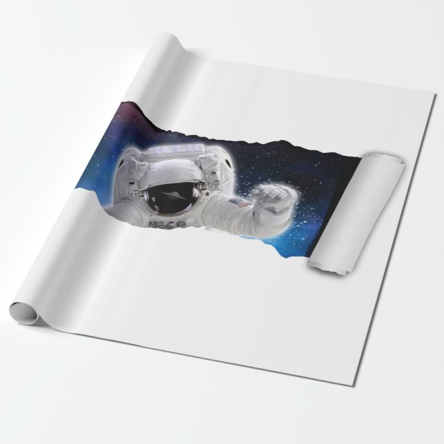 Papel De Presente Uma lágrima no espaço - Encontro de Alienígenas As (Desenrolado)