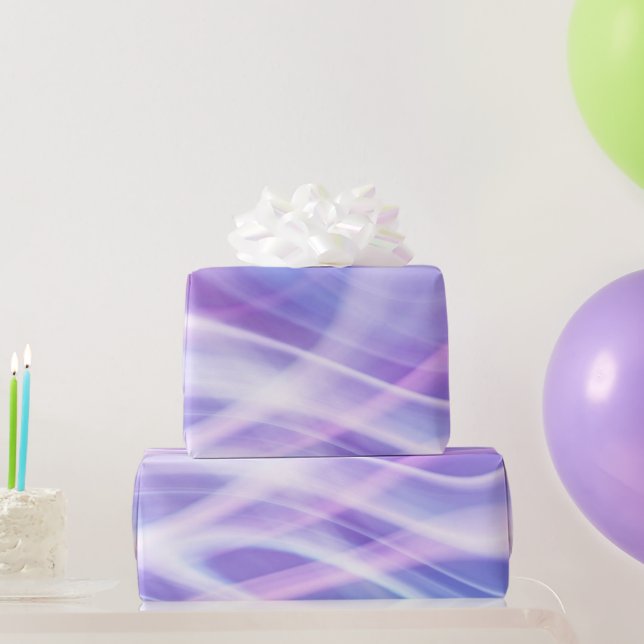 Papel De Presente Uma Névoa Pastel Mística (Presentes para festas)
