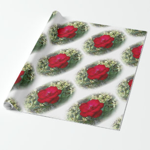 Papel De Presente Uma rosa solitária