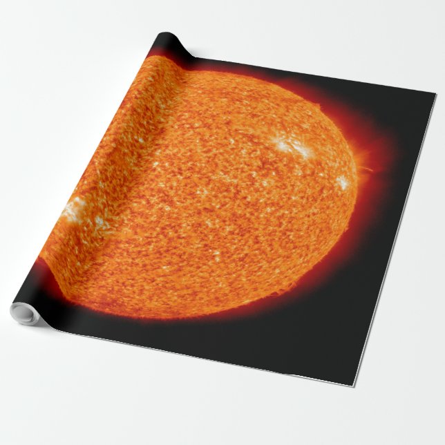 PAPEL DE PRESENTE UMA VISÃO PRÓXIMA DO BELO SOL (Desenrolado)