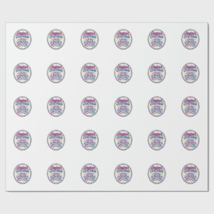 Papel De Presente Unicórnio Magical Little Squad POD Roupas Prontas