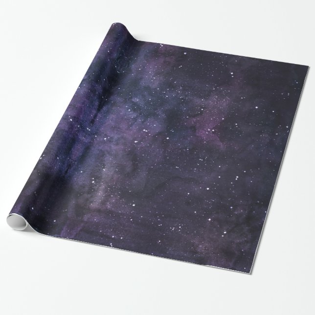 Papel De Presente Universo espacial externo (Desenrolado)