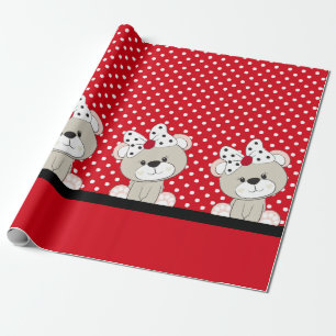 Papel De Presente ursinho bonitinho