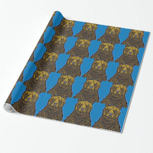 Papel De Presente Urso de urso