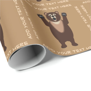 Papel De Presente Urso de urso