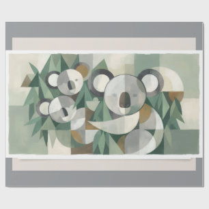 Papel De Presente Urso Koala