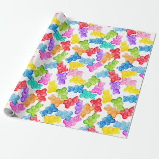 Papel De Presente Ursos de Jumbo Gummy por LAD