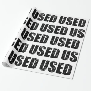 PAPEL DE PRESENTE USADO