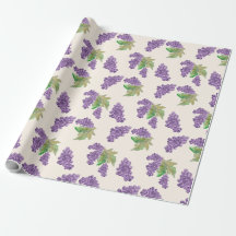 Uvas Aquarela Pintado à Mão