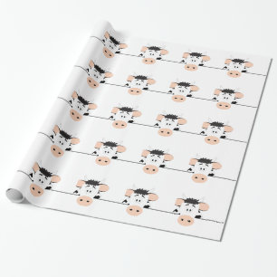 Papel De Presente Vaca