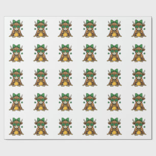 Papel De Presente Vaca das Terras Altas de São Patrício, Pote de Our