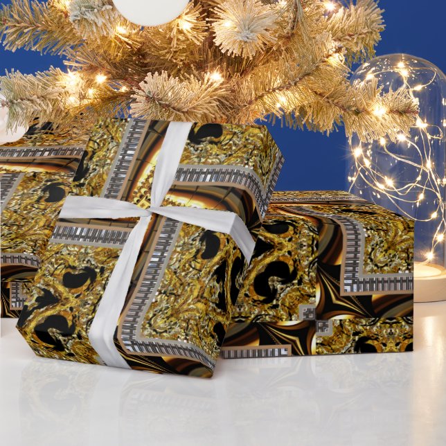 Papel De Presente Vale Rox Elegant Designer Wrappaper (Feriados)