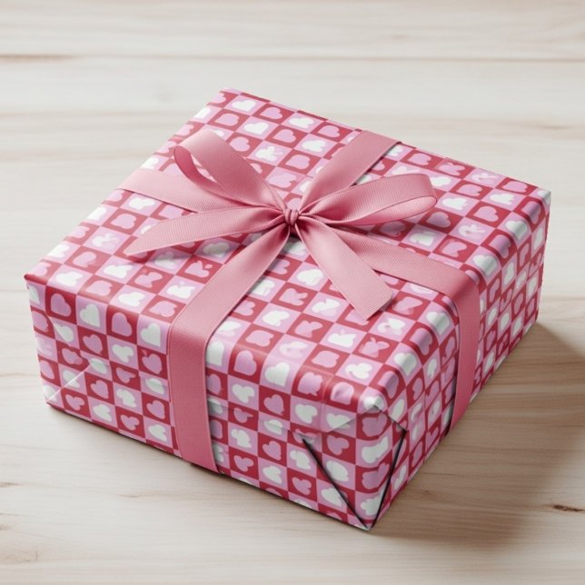 Papel De Presente Valentine’s Day Gift Wrap Cute Love (Criador carregado)