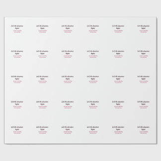 Papel De Presente vamos começar a aventura 1º aniversário rosa preto