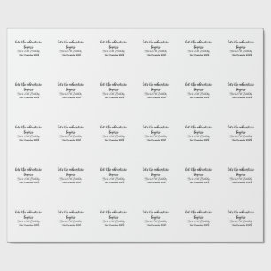 Papel De Presente vamos começar a aventura aniversário de 20 anos ad