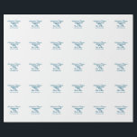 Papel De Presente vamos começar a festa de noivado aventura nome da<br><div class="desc">Design</div>