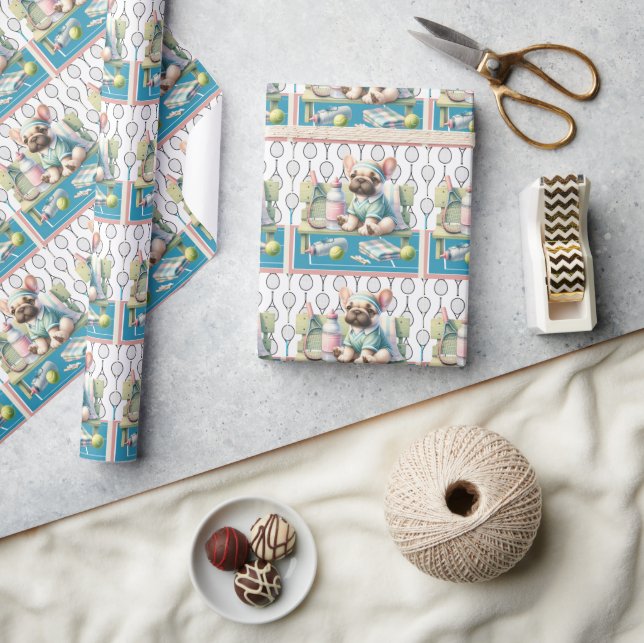 Papel De Presente Vamos de Cachorro tênis jogue o jogo (Artesanato)