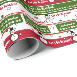 Papel De Presente Vamos Go Brandon Natal