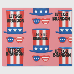 PAPEL DE PRESENTE VAMOS VÁ BRANDON! LIVRO DE NASCIMENTO