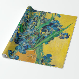 Papel De Presente Van Gogh Vase com Impressionismo Clássico Irrisso