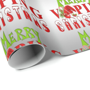 Papel De Presente VAPE   Feliz Vaping Natal