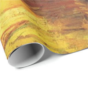 Papel De Presente Vaso de Natureza Morta com Oleandros e Livros