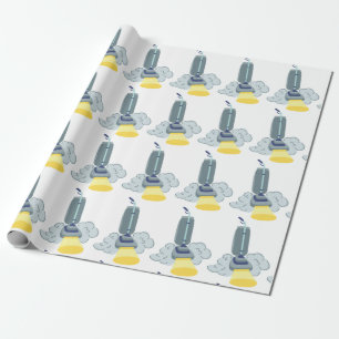 Papel De Presente Vazamento empoeirado