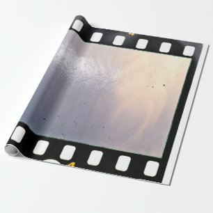 Papel De Presente Vazio 35mm - quadro ou fita em fundo branco