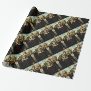 Papel De Presente Vegan Gothic Fine Art Spoof
