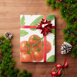 Papel De Presente Vegetable Garden Wrapping Paper | Kitchen Gift