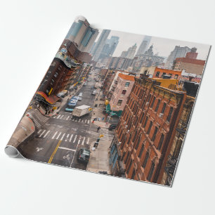 PAPEL DE PRESENTE VEÍCULOS RODOVIÁRIOS ENTRE EDIFÍCIOS DE ALTO AU