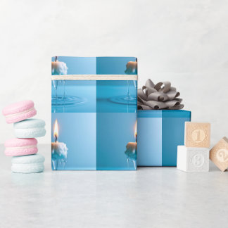 Papel De Presente Vela Flutuante Elegante