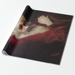 Papel De Presente Velho Casaco vermelho (Papai Noel) (Natal)