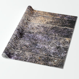 Papel De Presente Velho fundo branco de textura de madeira. Coloraçã