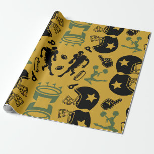 Papel De Presente Ventilador de futebol americano