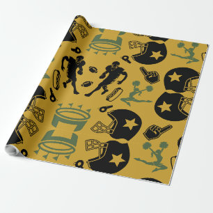 Papel De Presente Ventilador de futebol americano
