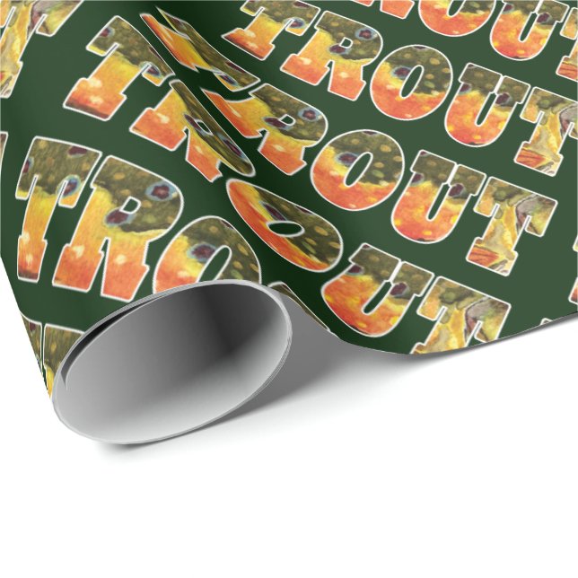 Papel De Presente Ventilador de Problemas? Angler? Iquiologista?Prob (Ponta do rolo)