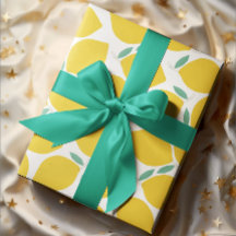 Verão Novelty Lemon-Pattern impresso