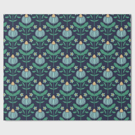 Papel De Presente Verdant Whimsy