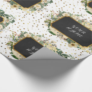 Papel De Presente Verde conhecido personalizado da hortelã do
