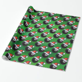 Papel De Presente Verde de Natal 8