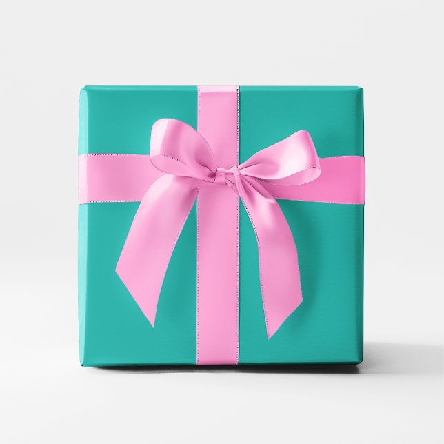 Papel De Presente Verde-mar claro (Light Sea Green Wrapping Paper)