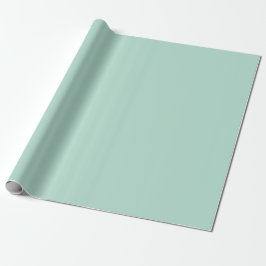 Papel De Presente Verde menta