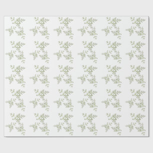 Papel De Presente verde primavera