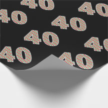 Vermelho, Branco, Verde "40" 40º Evento no Dia de 