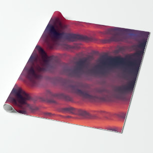 Papel De Presente vermelho de agosto