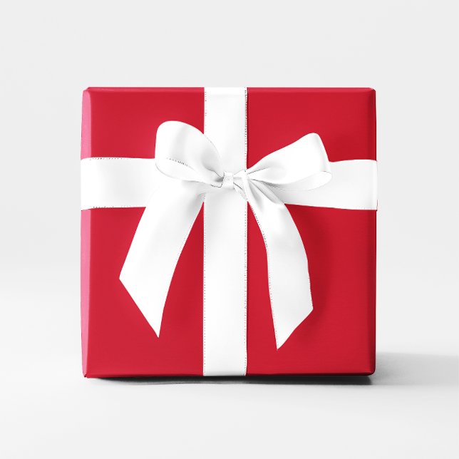 Papel De Presente Vermelho do Reino Unido (UK Red Wrapping Paper)
