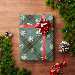 Papel De Presente Vermelho e Verde