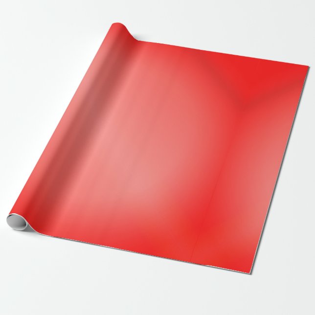 Papel De Presente Vermelho gradiente (Desenrolado)