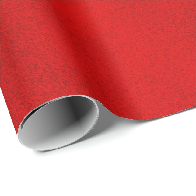 Papel De Presente Vermelho-vermelho-escorregadio (Ponta do rolo)